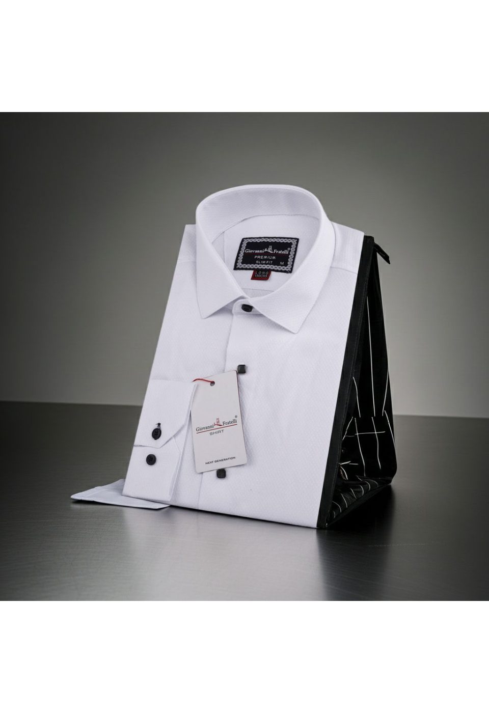 8 Drop Slim Fit Uzun Kol Düz Renk Jakar Erkek Gömlek 3GMK311528001 - Giovanni Fratelli