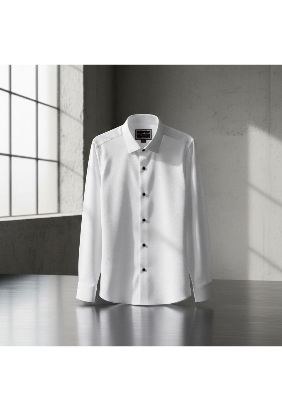 8 Drop Slim Fit Uzun Kol Düz Renk Jakar Erkek Gömlek 3GMK311528001 - Giovanni Fratelli