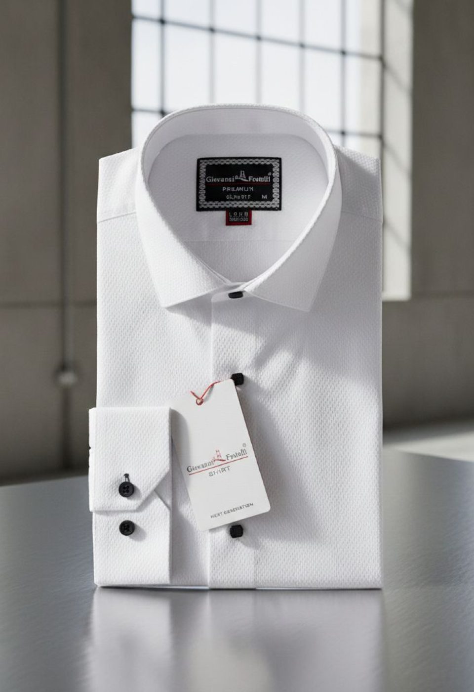 8 Drop Slim Fit Uzun Kol Düz Renk Jakar Erkek Gömlek 3GMK311528001 - Giovanni Fratelli