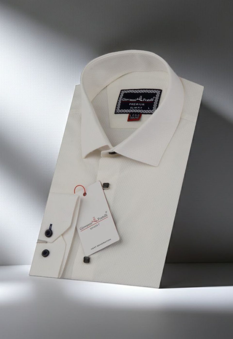 1528 CR JKR 8 DROP 006 8 Drop Slim Fit Uzun Kol Düz Renk Jakar Erkek Gömlek 3GMK311528006 - Giovanni Fratelli