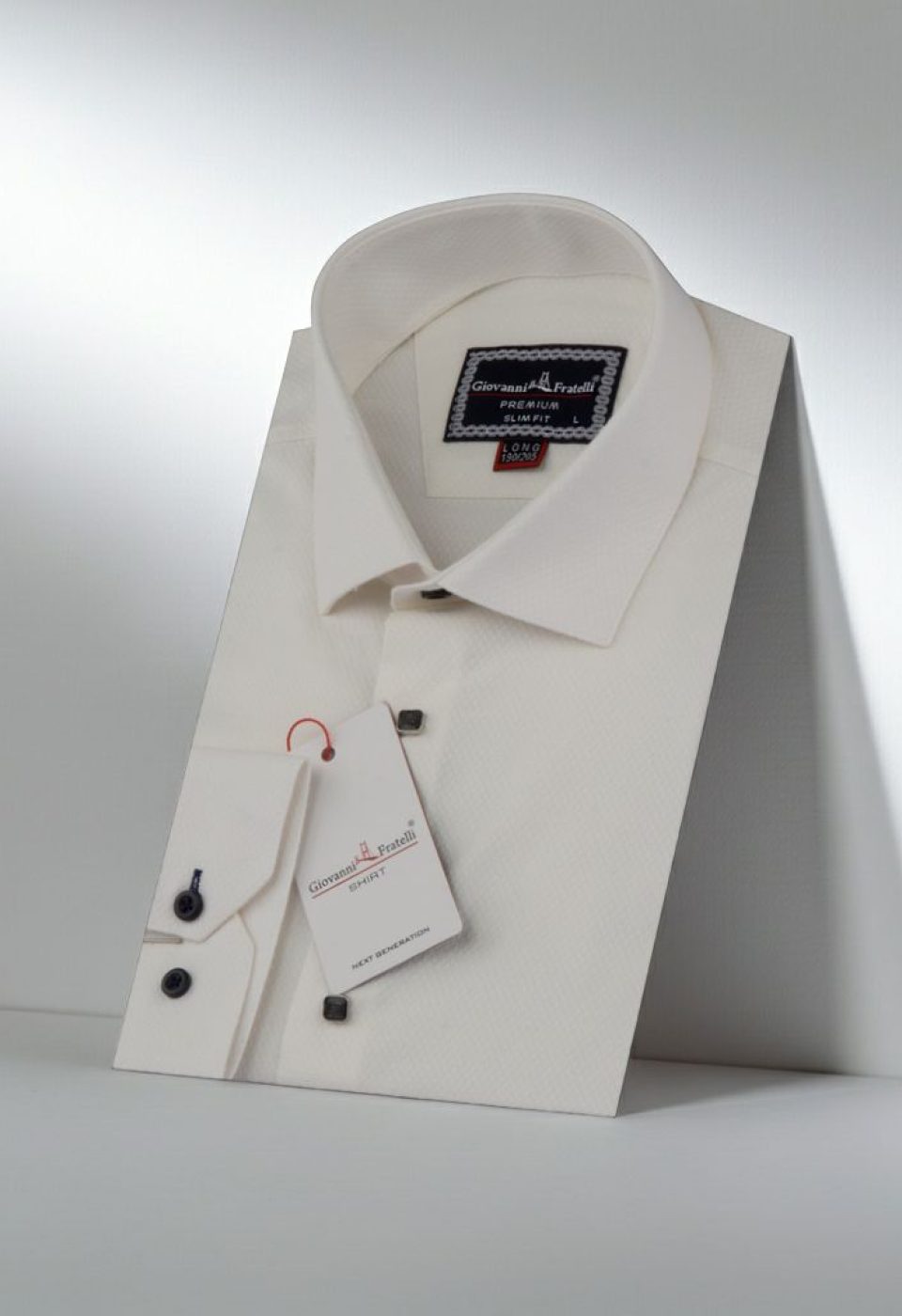 8 Drop Slim Fit Uzun Kol Düz Renk Jakar Erkek Gömlek 3GMK311528006