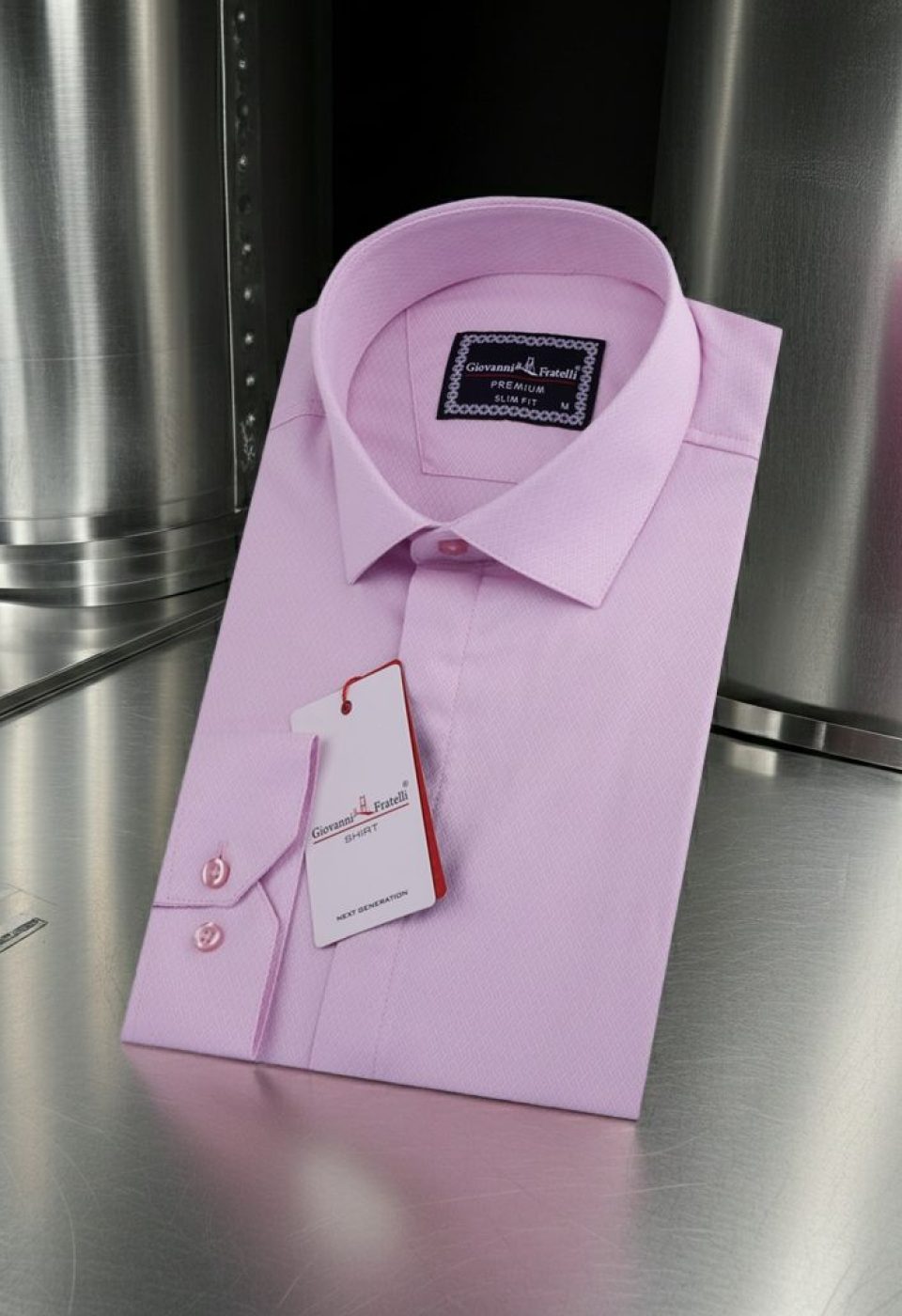 Slim Fit Uzun Kol Desenli Armürlü Jakar Erkek Gömlek 3GMK311533005