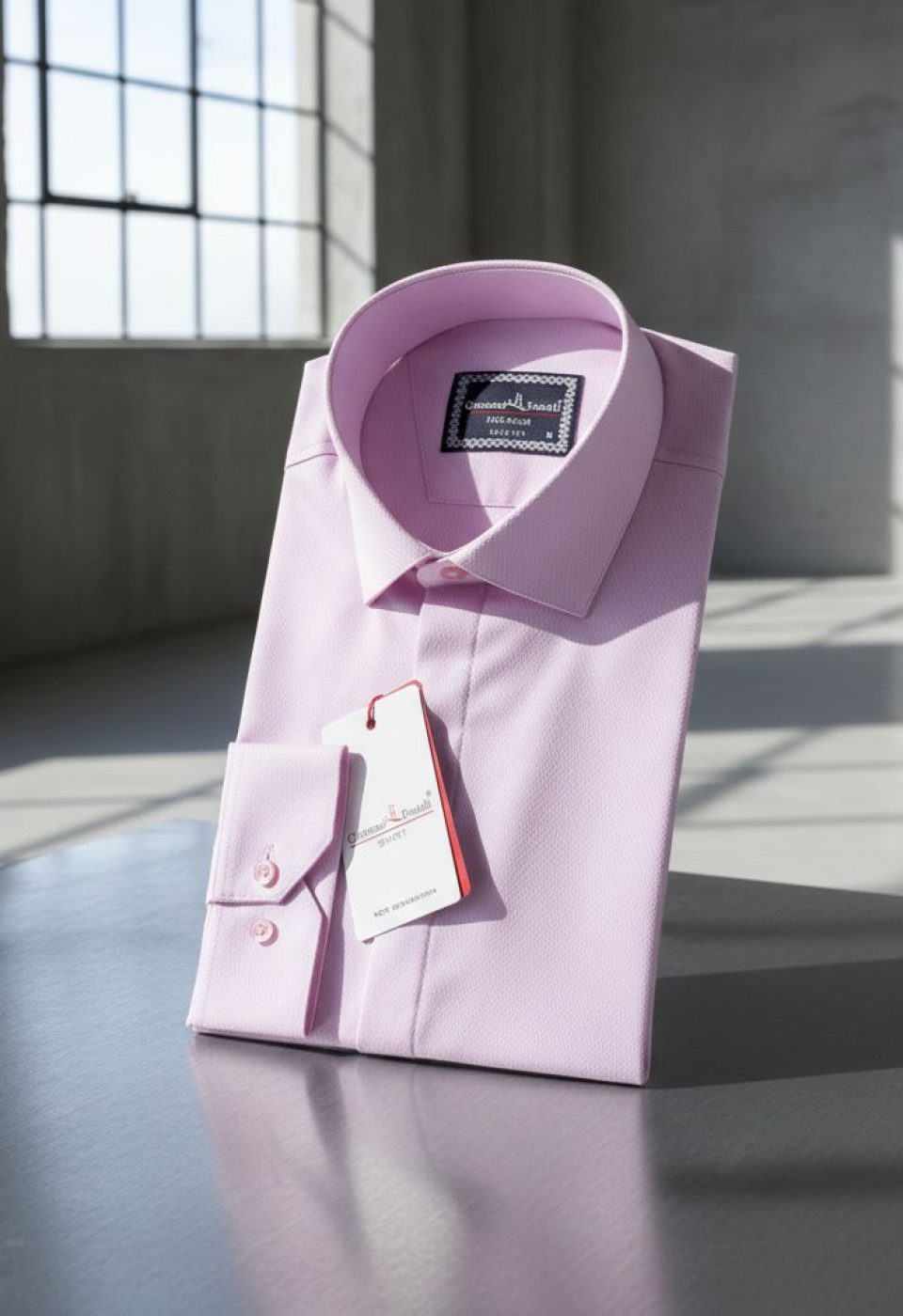 Slim Fit Uzun Kol Desenli Armürlü Jakar Erkek Gömlek 3GMK311533005 Slim Fit Uzun Kol Desenli Armürlü Jakar Erkek Gömlek 3GMK311533005