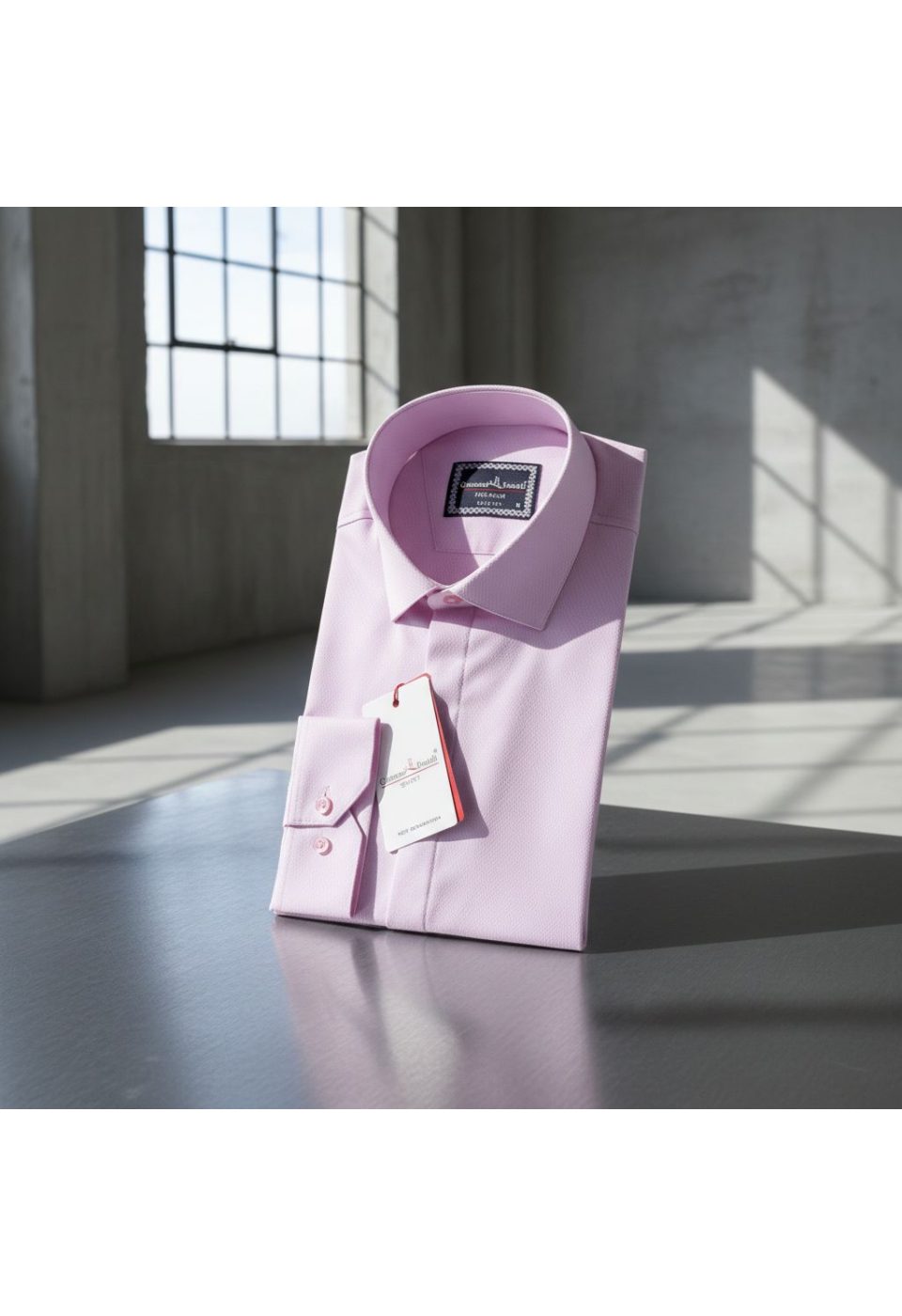 Slim Fit Uzun Kol Desenli Armürlü Jakar Erkek Gömlek 3GMK311533005 - Giovanni Fratelli