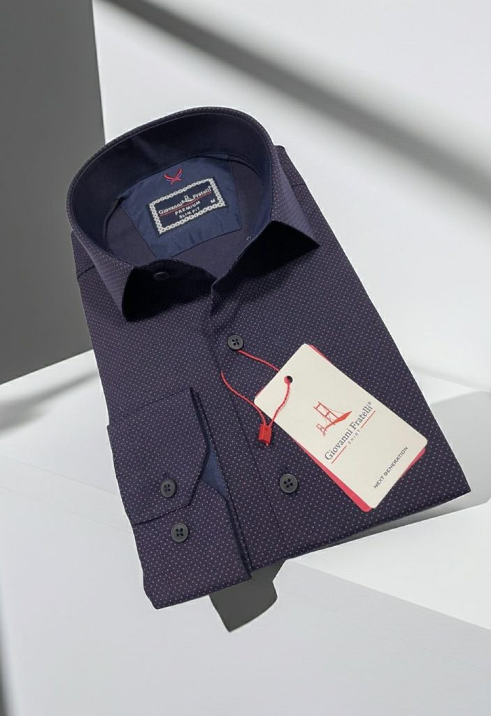 Slim Fit Uzun Kol Desenli Erkek Gömlek 3GMK312114004 Slim Fit Uzun Kol Desenli Erkek Gömlek 3GMK312114004