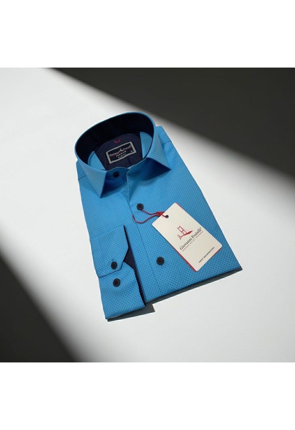 Slim Fit Uzun Kol Desenli Erkek Gömlek 3GMK312114009 - Giovanni Fratelli