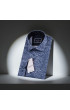 Slim Fit Uzun Kol Desenli Erkek Gömlek 3GMK312122002