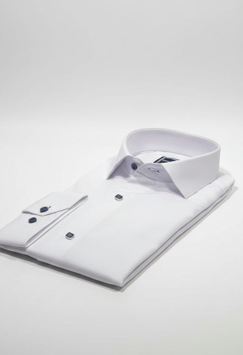 Slim Fit Uzun Kol Desenli Jakar Armürlü Gömlek 2127 CR 001