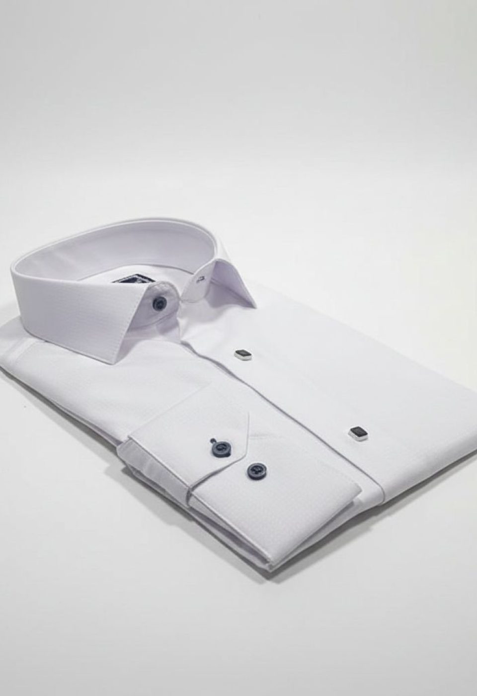 Slim Fit Uzun Kol Desenli Jakar Armürlü Gömlek 2127 CR 001 - Giovanni Fratelli