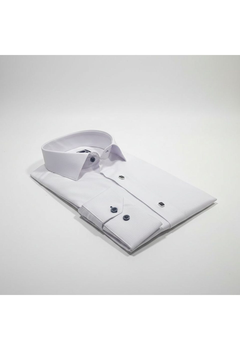 Slim Fit Uzun Kol Desenli Jakar Armürlü Gömlek 2127 CR 001 - Giovanni Fratelli