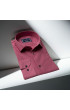Slim Fit Uzun Kol Desenli Jakar Armürlü Gömlek 2127 CR 004