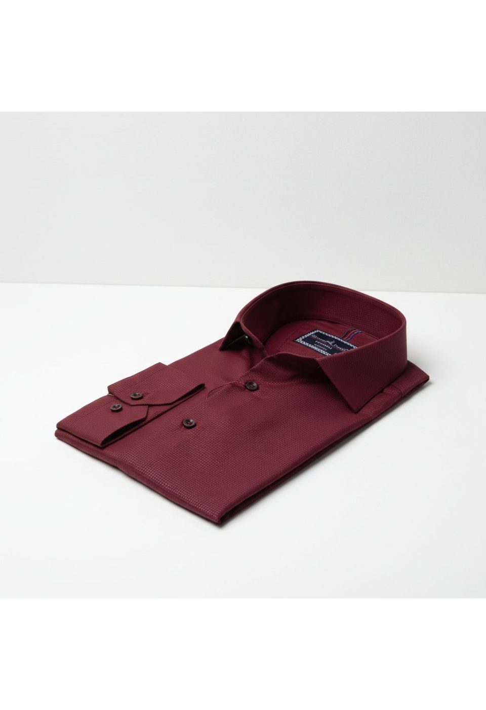 Slim Fit Uzun Kol Desenli Jakar Armürlü Gömlek 2128 CR 002 - Giovanni Fratelli