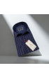Slim Fit Uzun Kol Desenli Erkek Gömlek 3GMK322129006