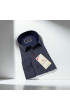 Slim Fit Uzun Kol Desenli Erkek Gömlek 3GMK322129007