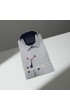 Slim Fit Uzun Kol Desenli Erkek Gömlek 3GMK312135001