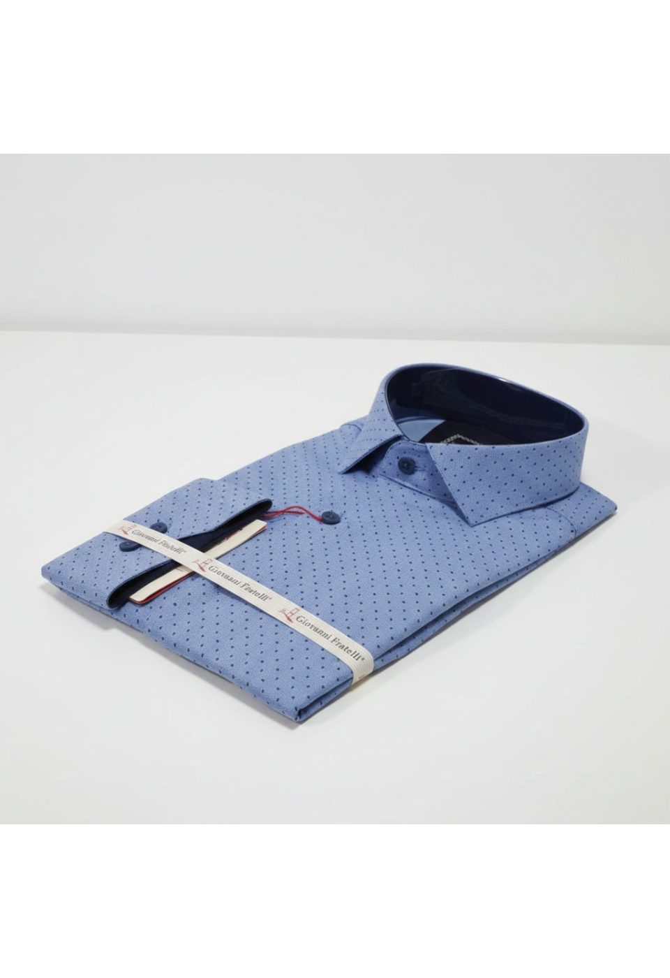 Slim Fit Uzun Kol Desenli Erkek Gömlek 3GMK312135003 - Giovanni Fratelli