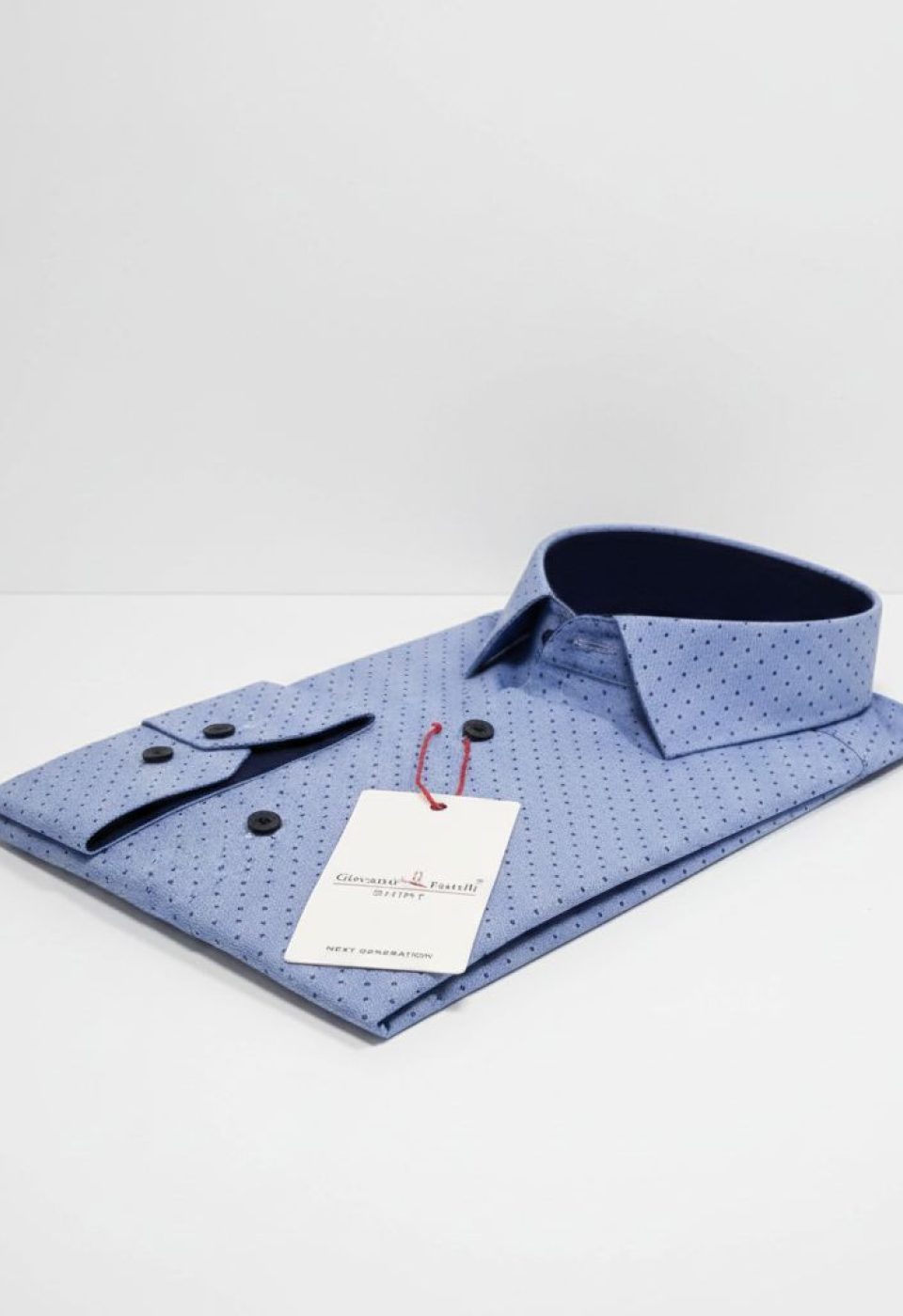 Slim Fit Uzun Kol Desenli Erkek Gömlek 3GMK312135004