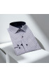 Slim Fit Uzun Kol Desenli Erkek Gömlek 3GMK312136001