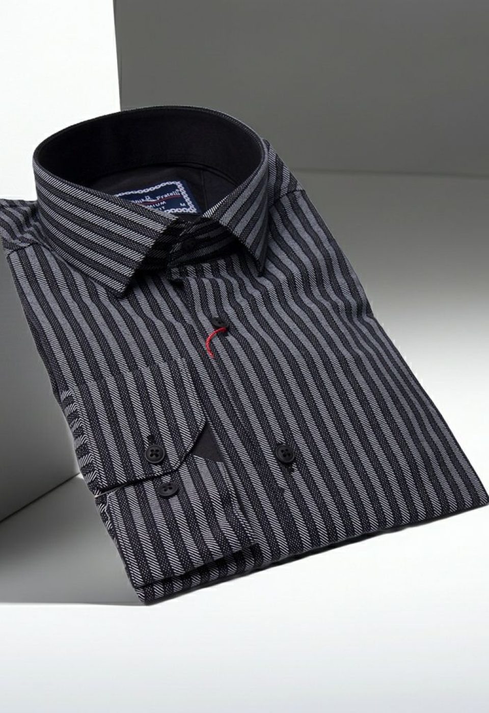 2136 CR 002 Slim Fit Uzun Kol Desenli Erkek Gömlek 3GMK312136002 - Giovanni Fratelli