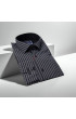 Slim Fit Uzun Kol Desenli Erkek Gömlek 3GMK312136002