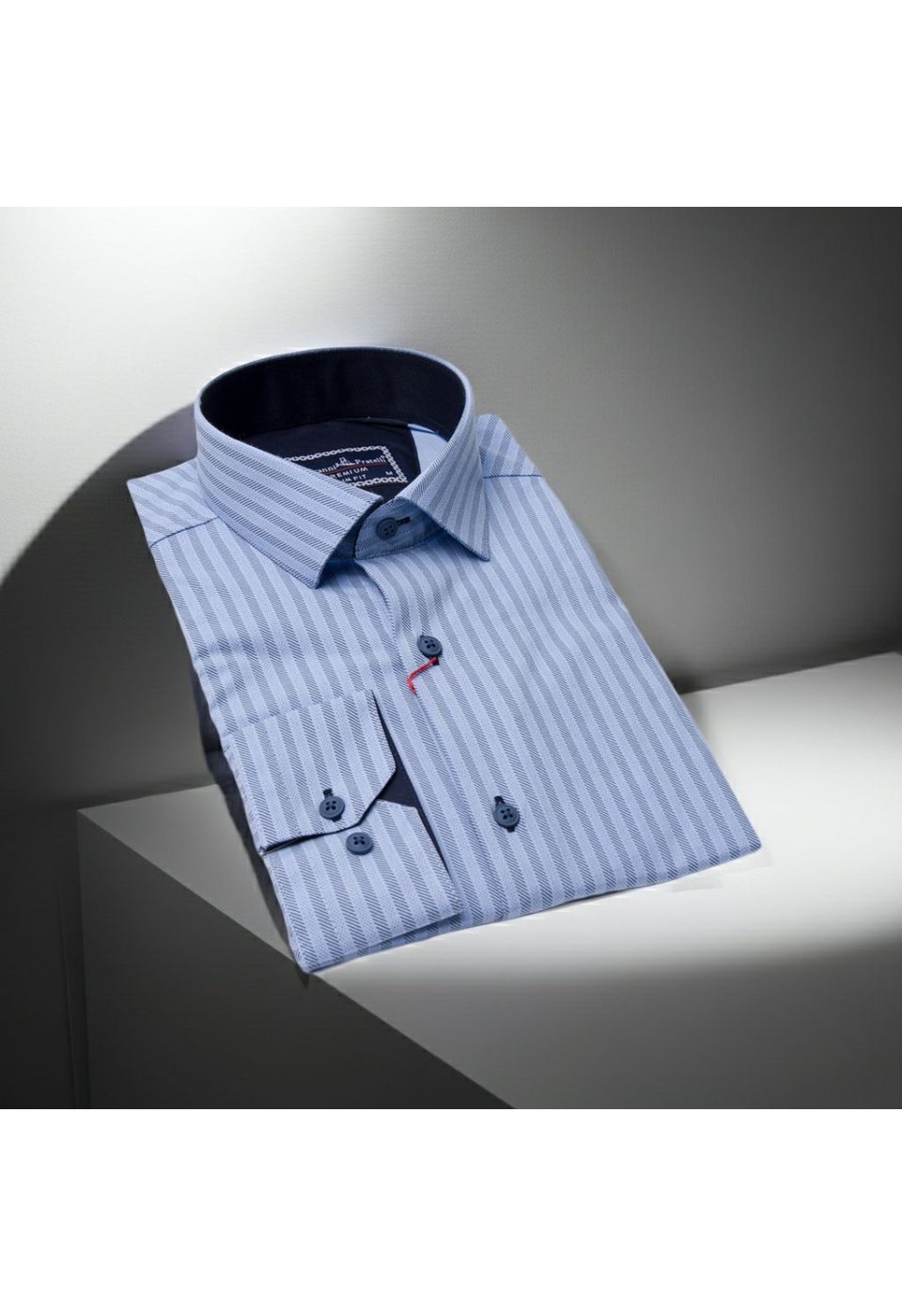 Slim Fit Uzun Kol Desenli Erkek Gömlek 3GMK312136003 - Giovanni Fratelli