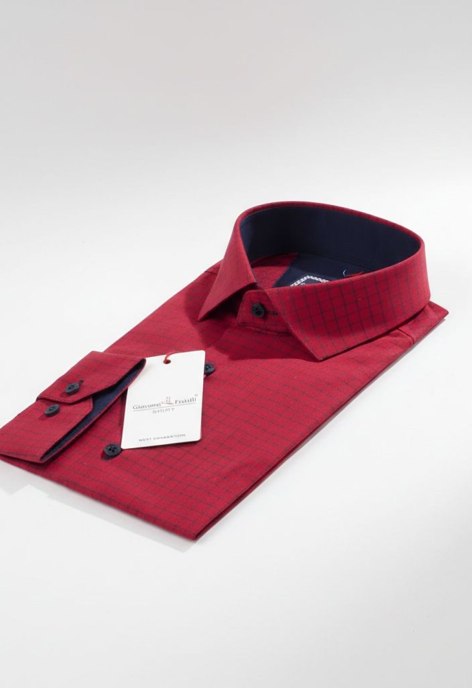 Slim Fit Uzun Kol Desenli Erkek Gömlek 3GMK312191006