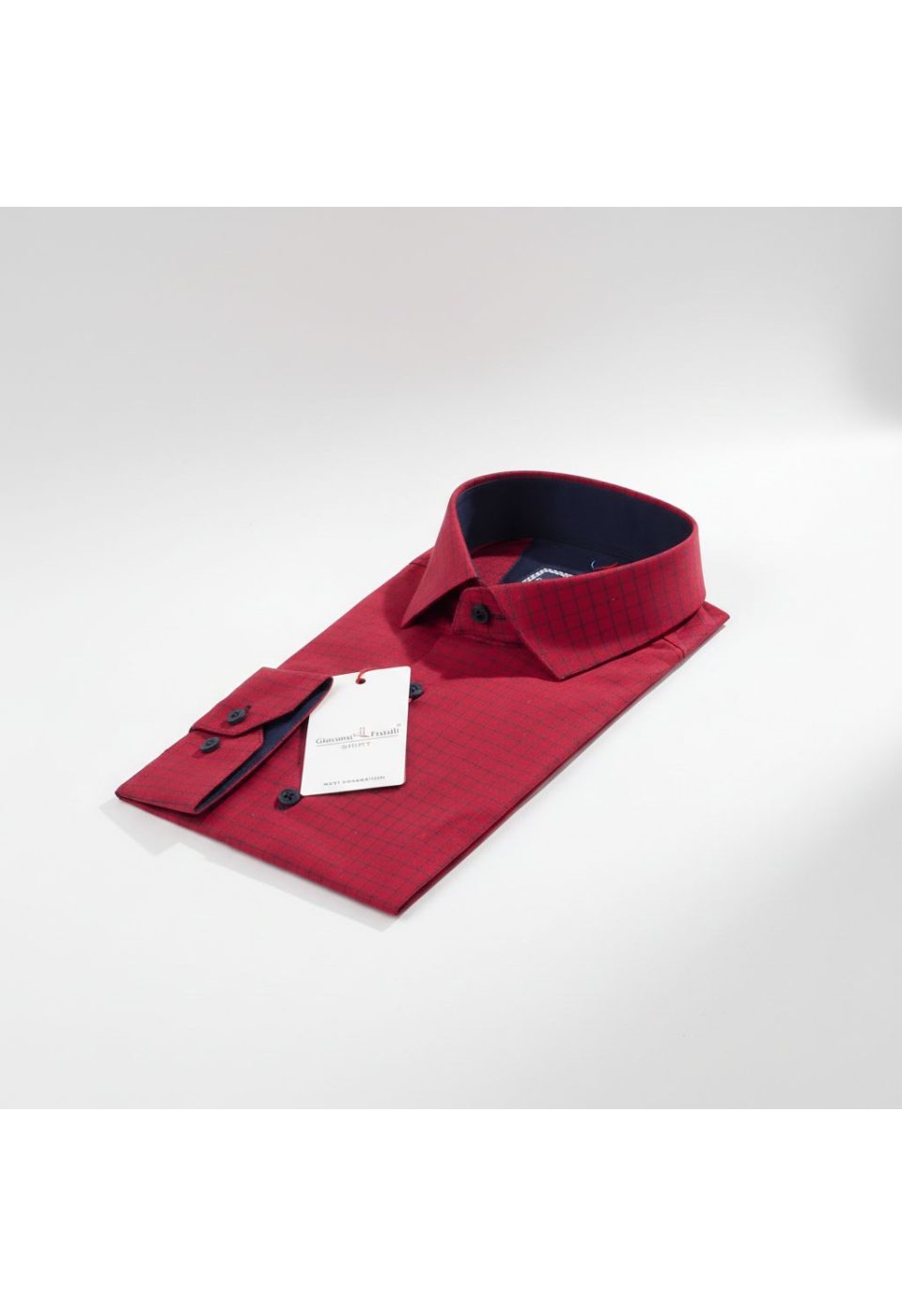 Slim Fit Uzun Kol Desenli Erkek Gömlek 3GMK312191006 - Giovanni Fratelli