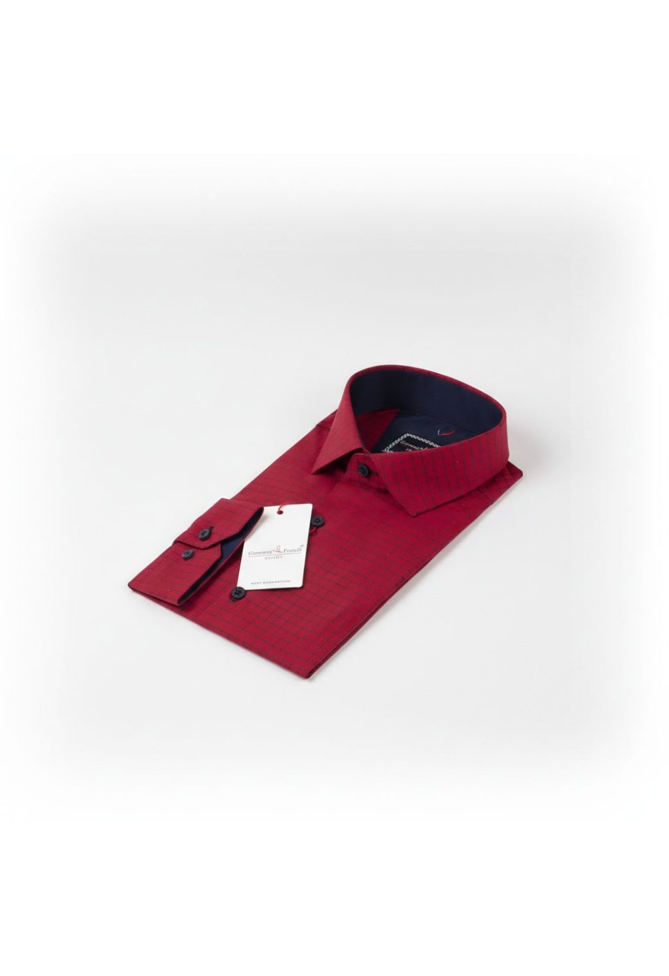 Slim Fit Uzun Kol Desenli Erkek Gömlek 3GMK312191006 - Giovanni Fratelli