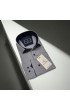 Slim Fit Uzun Kol Desenli Erkek Gömlek 3GMK312441002