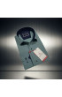 Slim Fit Uzun Kol Desenli Erkek Gömlek 3GMK312455003