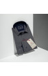 Slim Fit Uzun Kol Desenli Erkek Gömlek 3GMK312460007