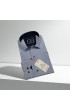 Slim Fit Uzun Kol Desenli Erkek Gömlek 3GMK312463005