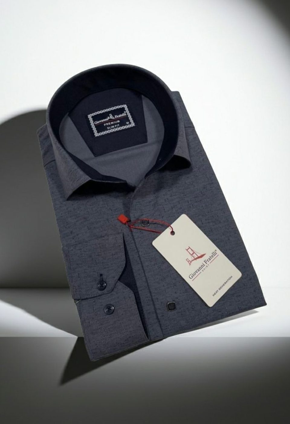 Slim Fit Uzun Kol Desenli Erkek Gömlek 3GMK312463006 Slim Fit Uzun Kol Desenli Erkek Gömlek 3GMK312463006