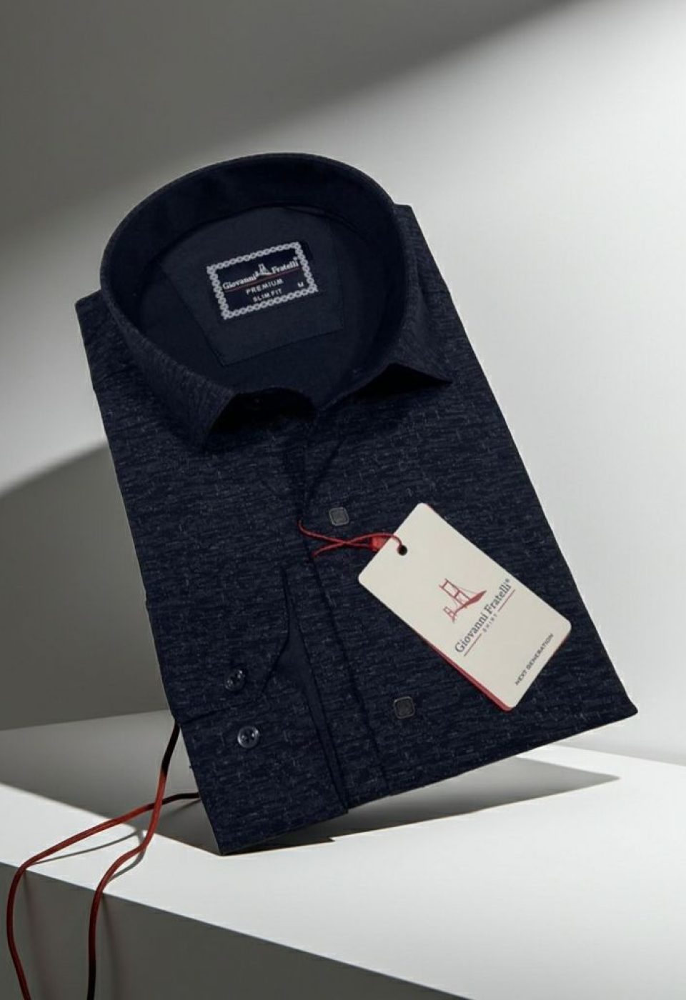 Slim Fit Uzun Kol Desenli Erkek Gömlek 3GMK312463009 Slim Fit Uzun Kol Desenli Erkek Gömlek 3GMK312463009