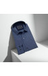 Slim Fit Uzun Kol Desenli Erkek Gömlek 3GMK312464002