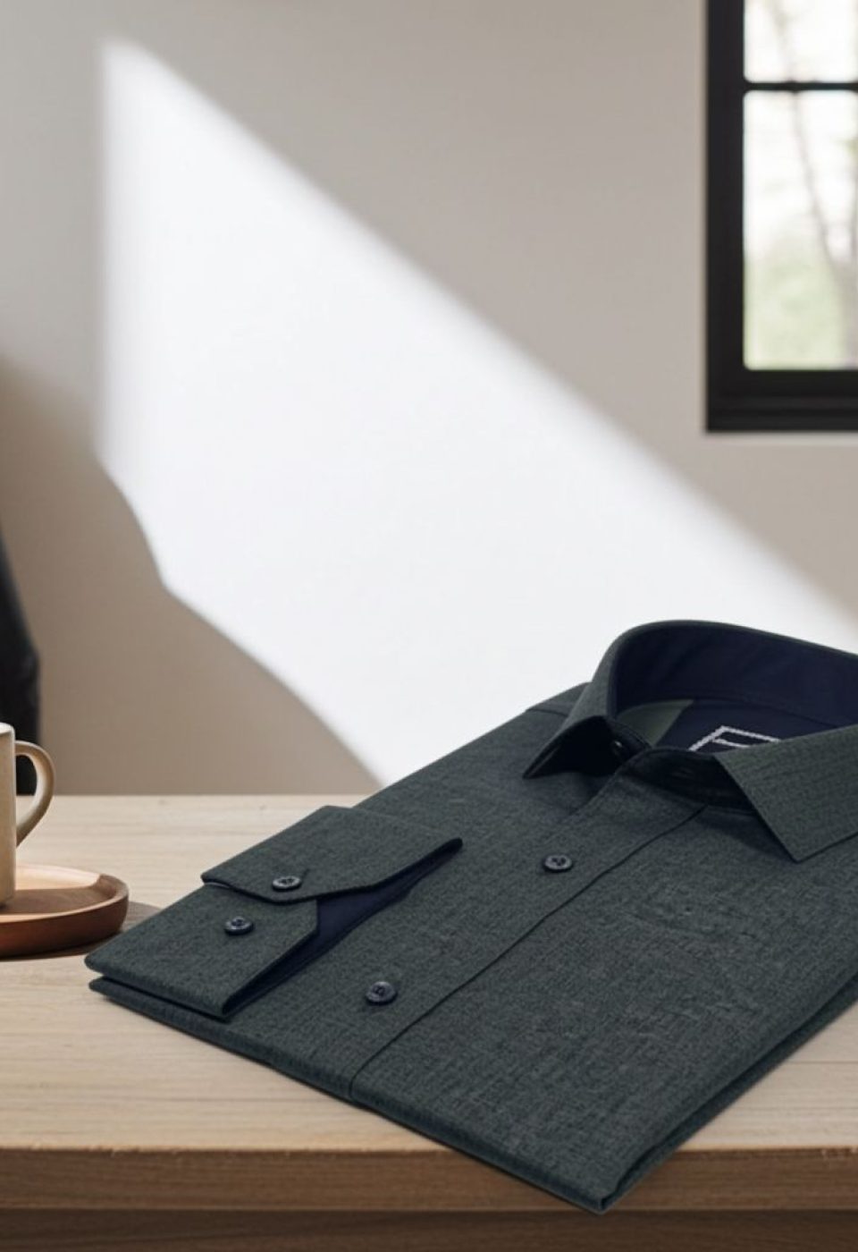 Slim Fit Uzun Kol Desenli Erkek Gömlek 3GMK312464004 Slim Fit Uzun Kol Desenli Erkek Gömlek 3GMK312464004