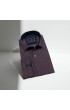 Slim Fit Uzun Kol Desenli Erkek Gömlek 3GMK3122466004
