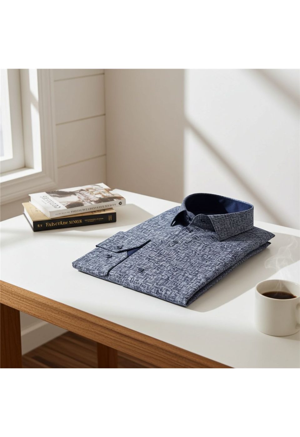 Slim Fit Uzun Kol Desenli Erkek Gömlek 3GMK312467006 - Giovanni Fratelli