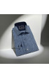 Slim Fit Uzun Kol Desenli Erkek Gömlek 3GMK312481002