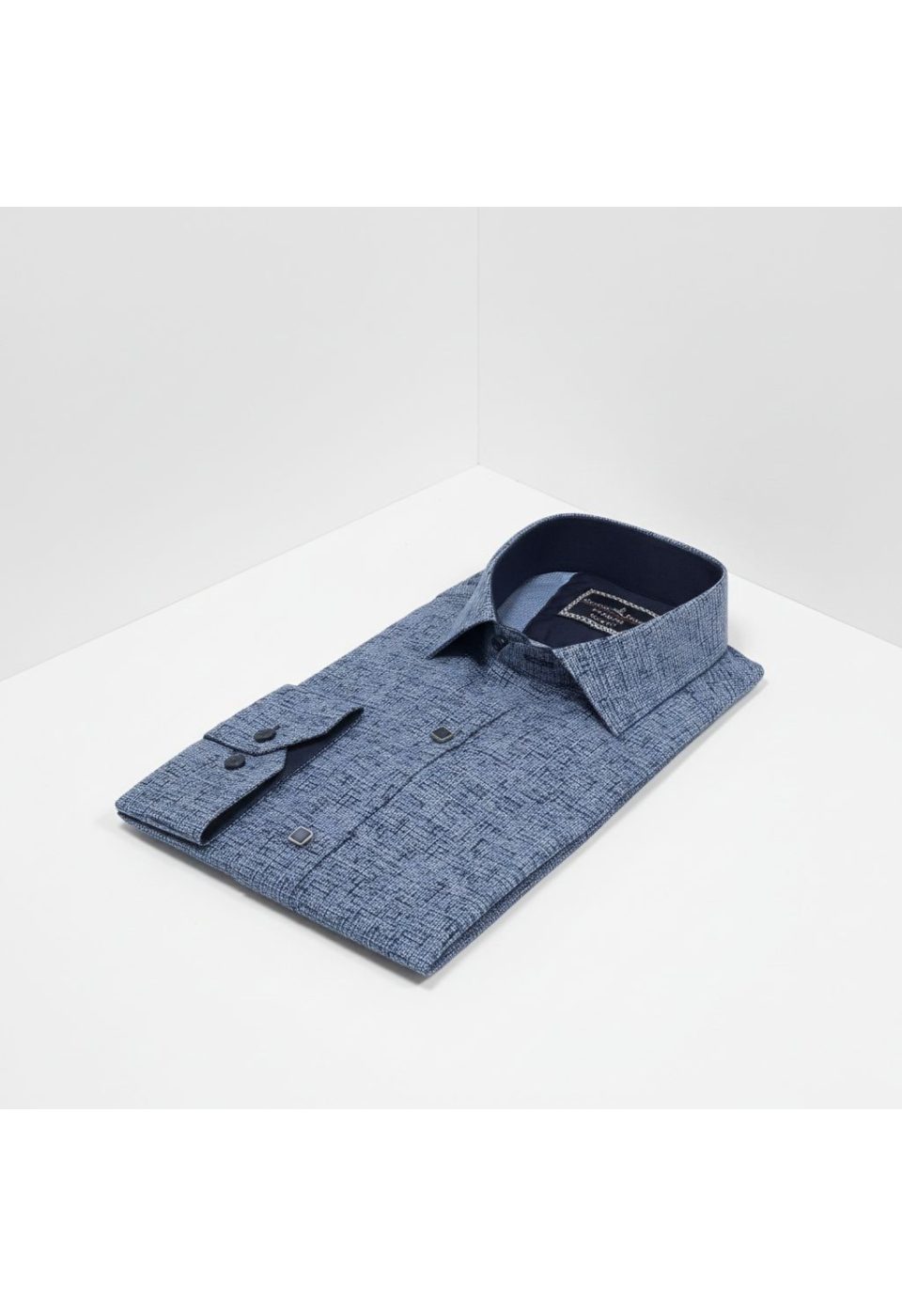 2481 CR 002 Slim Fit Uzun Kol Desenli Erkek Gömlek 3GMK312481002 - Giovanni Fratelli