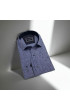 Slim Fit Uzun Kol Desenli Erkek Gömlek 3GMK312494003