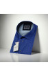 Büyük Beden Slim Fit Kısa Kol Dijital Baskılı Desenli Erkek Gömlek 4GMK311614010