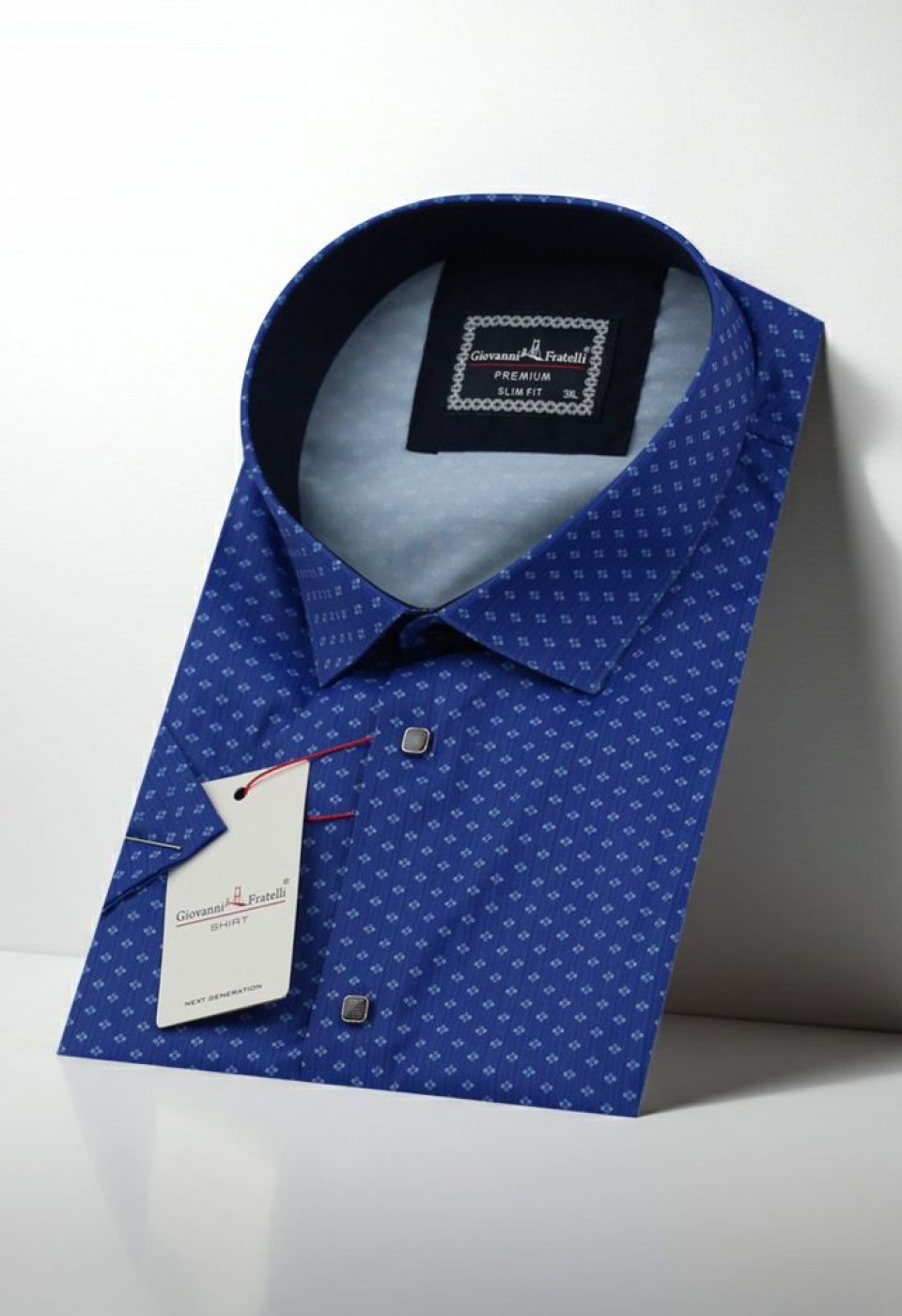 Büyük Beden Slim Fit Kısa Kol Dijital Baskılı Desenli Erkek Gömlek 4GMK311614010 Büyük Beden Slim Fit Kısa Kol Dijital Baskılı Desenli Erkek Gömlek 4GMK311614010