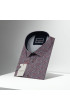 Büyük Beden Slim Fit Kısa Kol Dijital Baskılı Desenli Erkek Gömlek 4GMK311614018