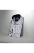 Slim Fit Uzun Kol Desenli Erkek Gömlek 3GMK311625001
