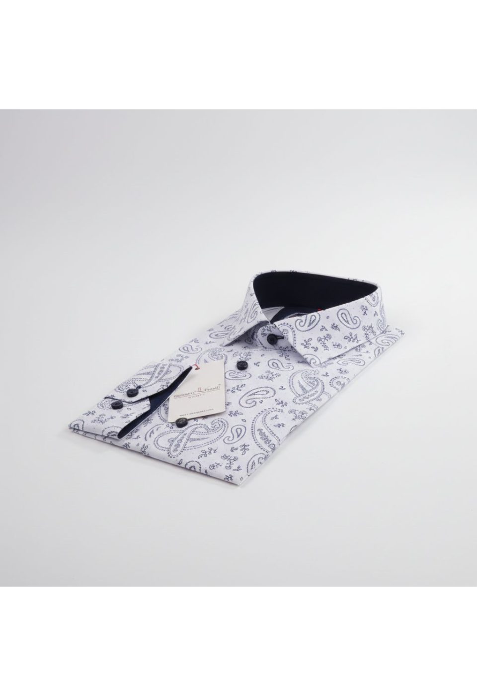 1625 CR KOT 001 Slim Fit Uzun Kol Desenli Erkek Gömlek 3GMK311625001 - Giovanni Fratelli