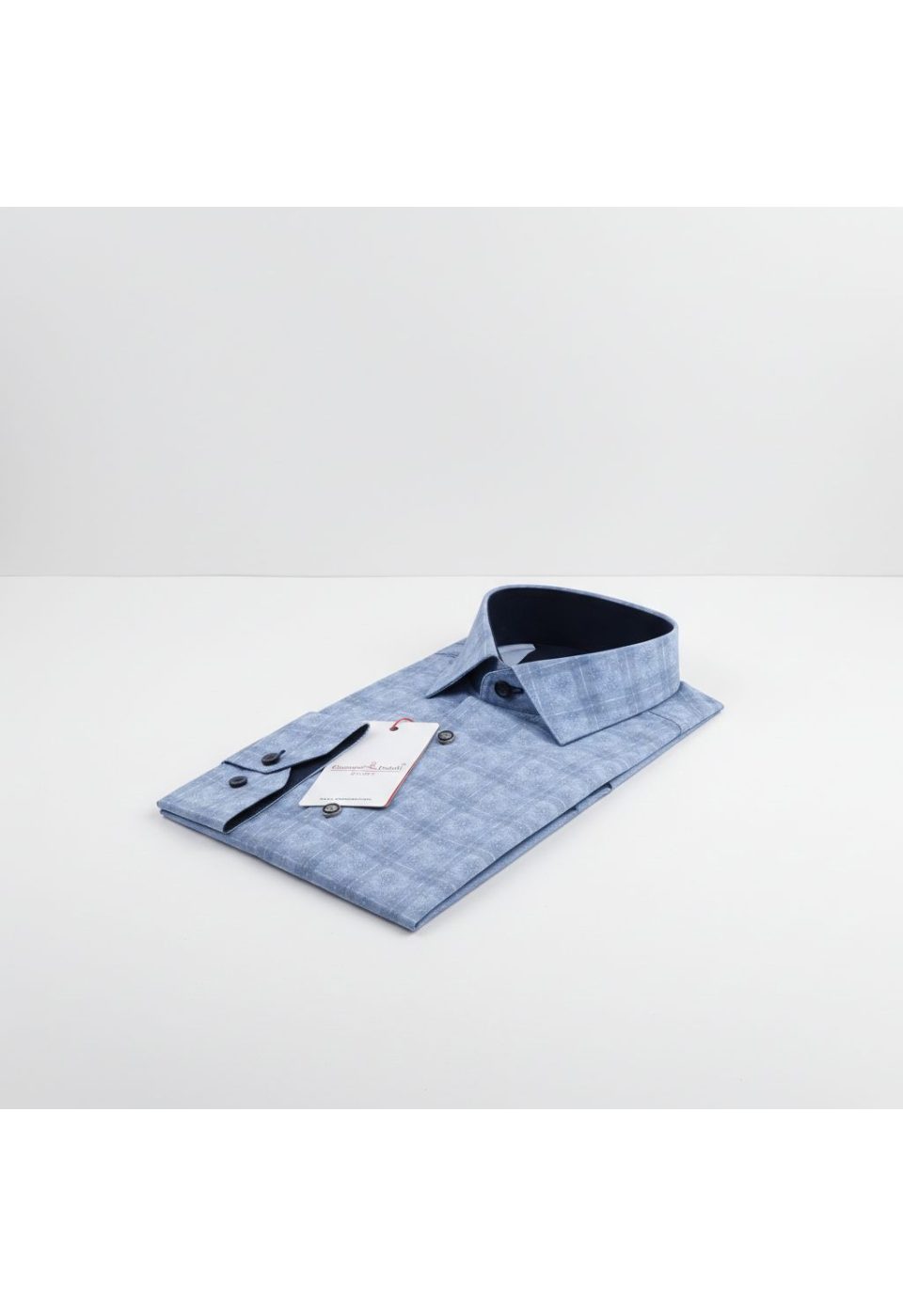 1632 CR KOT 002 Slim Fit Uzun Kol Desenli Erkek Gömlek 3GMK311632002 - Giovanni Fratelli
