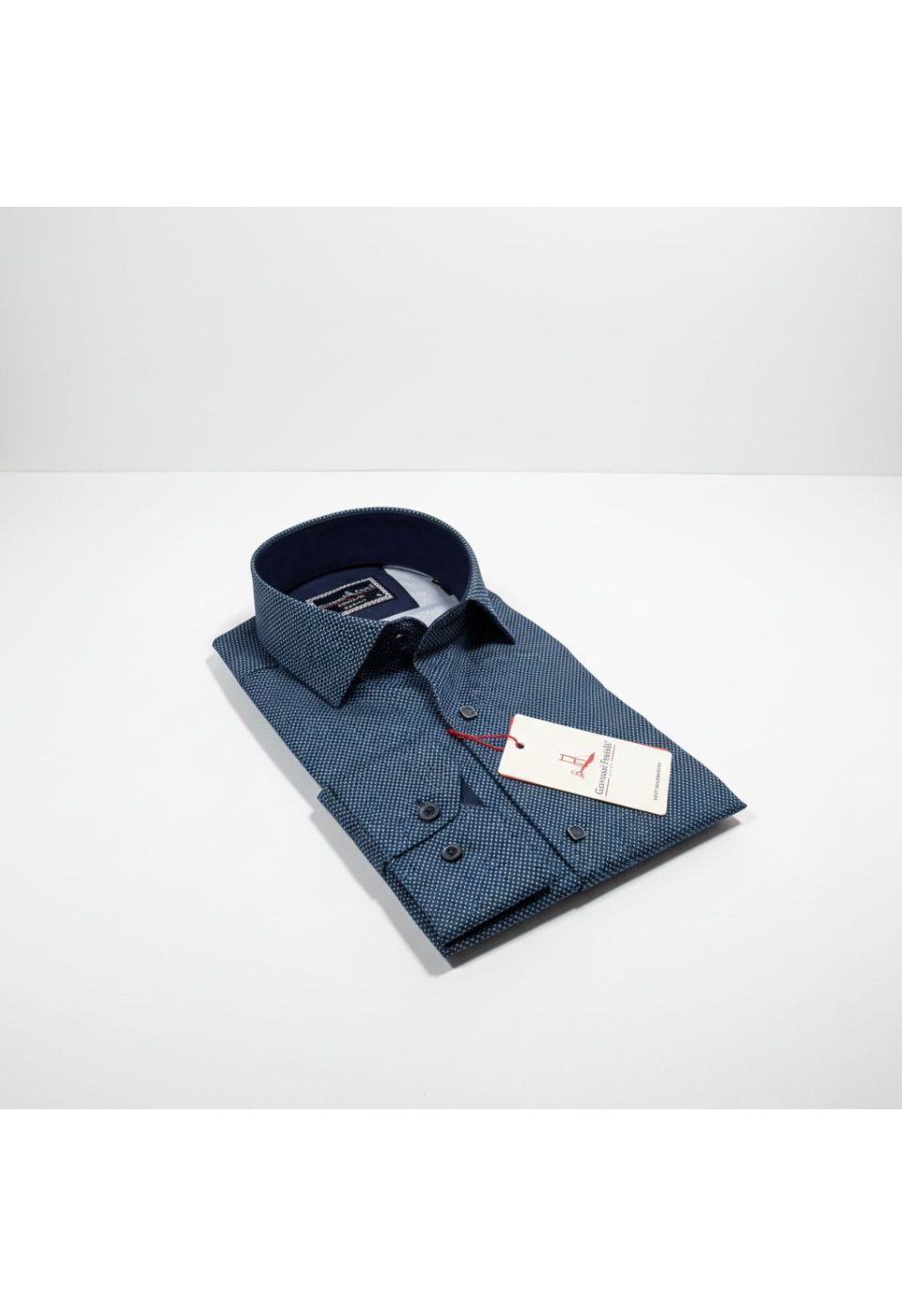 Slim Fit Uzun Kol Dijital Baskılı Desenli Erkek Gömlek 3GMK311643003 - Giovanni Fratelli