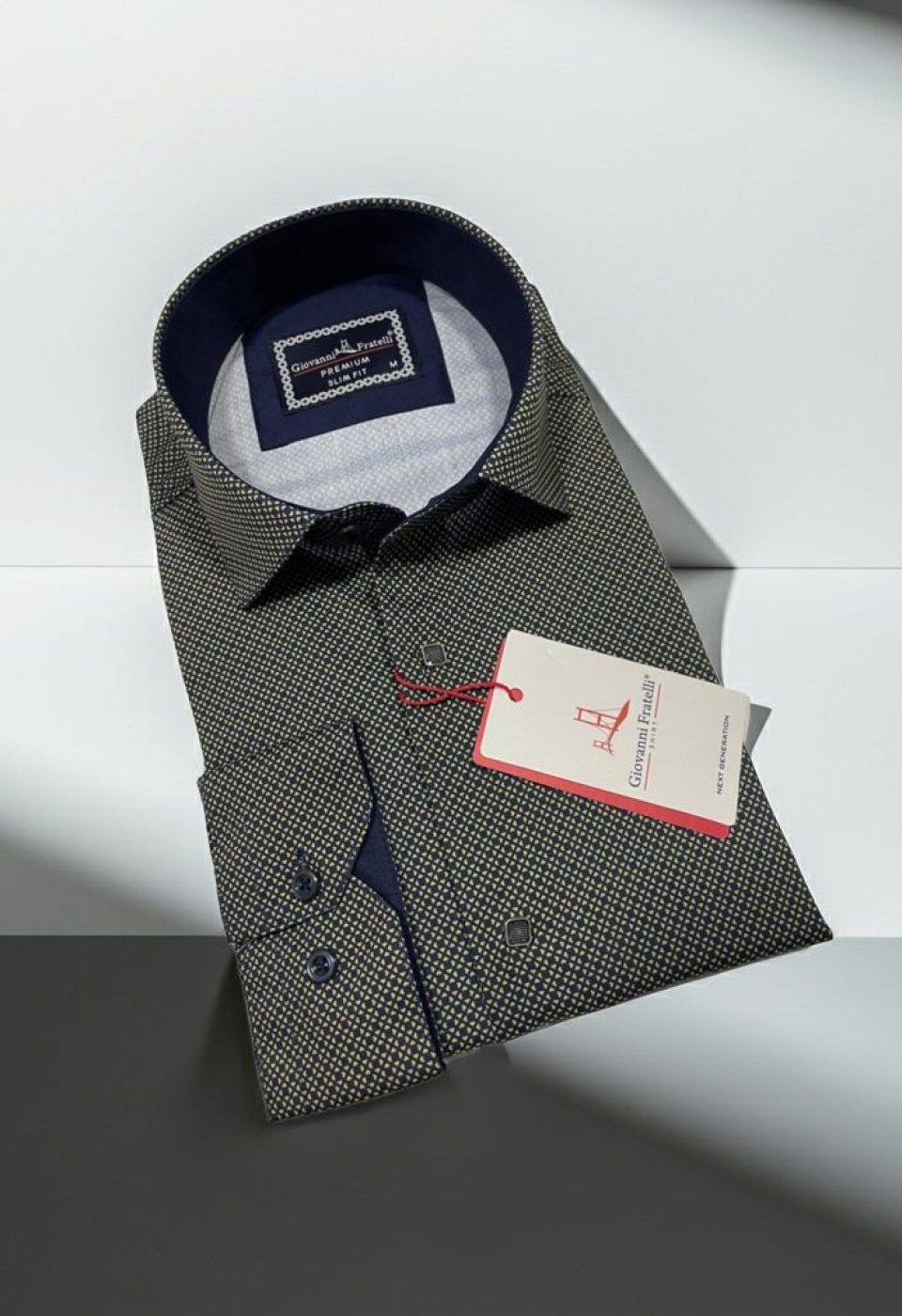 Slim Fit Uzun Kol Dijital Baskılı Desenli Erkek Gömlek 3GMK311643004 Slim Fit Uzun Kol Dijital Baskılı Desenli Erkek Gömlek 3GMK311643004