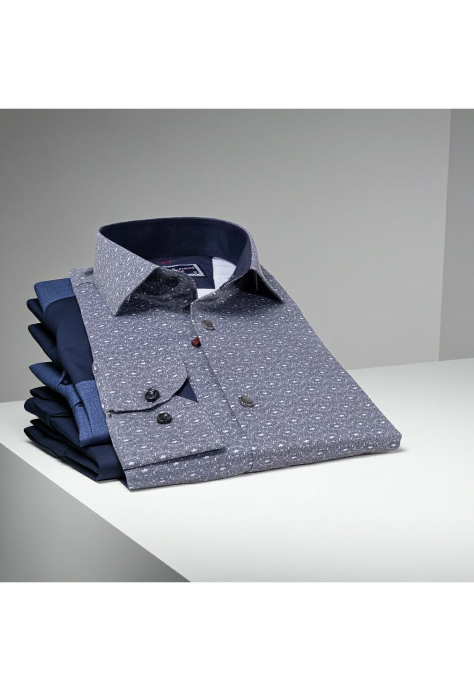 Slim Fit Uzun Kol Desenli Erkek Gömlek 3GMK311678007 - Giovanni Fratelli